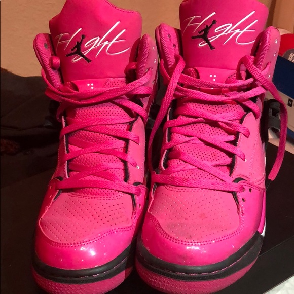 Jordan Shoes - GIRLS JORDAN FLT 45 HI PREM GS 😍🤩♥️🗣👀